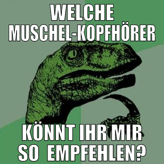 WELCHE MUSCHEL-KOPFHÖRER KÖNNT IHR MIR SO  EMPFEHL