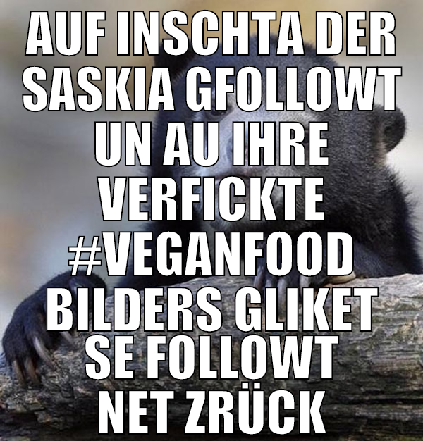 auf inschta der saskia gfollowt un au ihre verfick