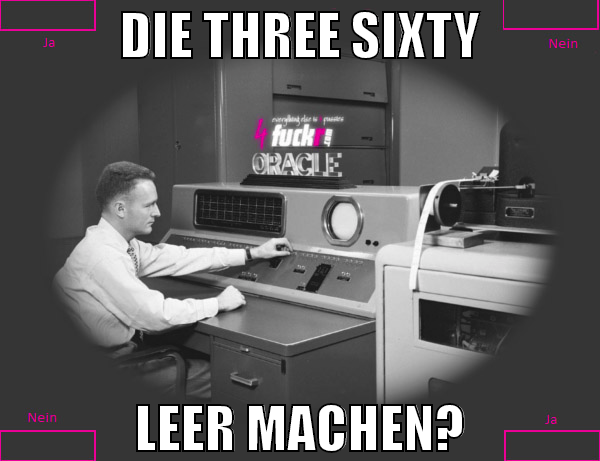 die three sixty leer machen?