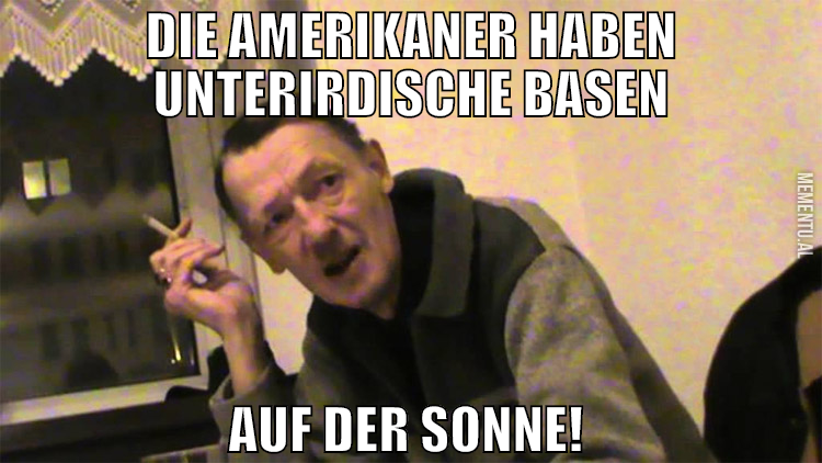 DIE AMERIKANER HABEN UNTERIRDISCHE BASEN AUF DER S