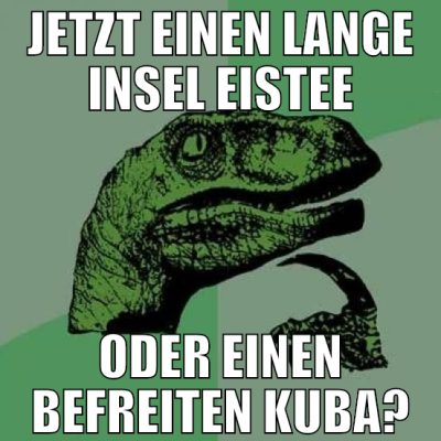 JETZT EINEN LANGE INSEL EISTEE ODER EINEN BEFREITE