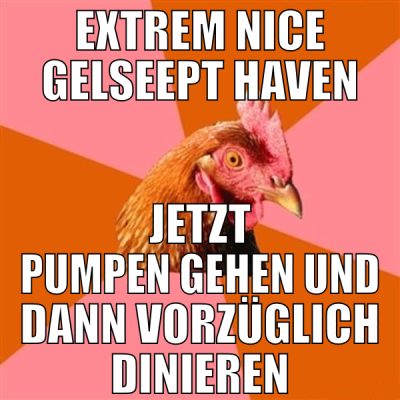 extrem nice gelseept haven jetzt pumpen gehen und