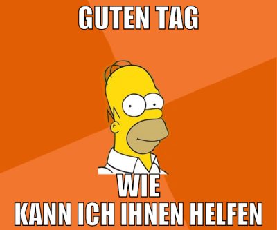 guten tag wie kann ich ihnen helfen