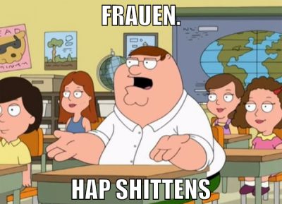 frauen. hap shittens