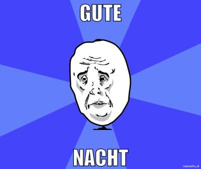 gute nacht