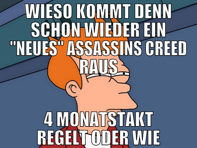 wieso kommt denn schon wieder ein "neues" assassin