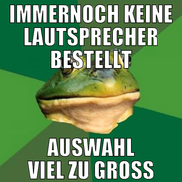 immernoch keine lautsprecher bestellt auswahl viel