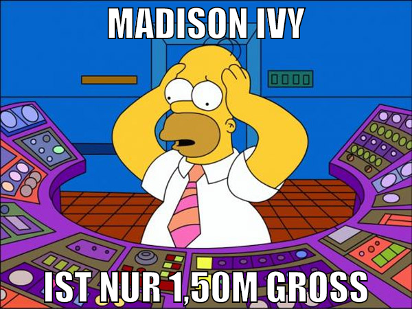 madison ivy ist nur 1,50m groß