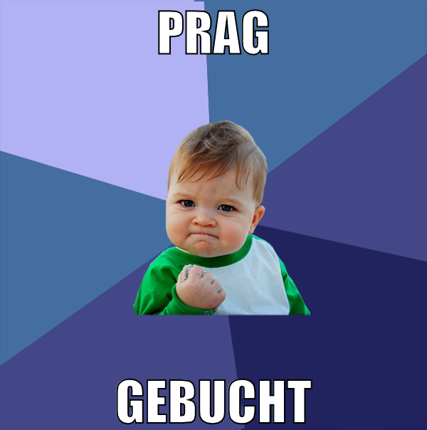 prag gebucht