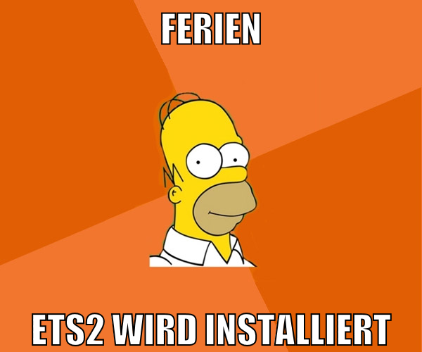 ferien ets2 wird installiert