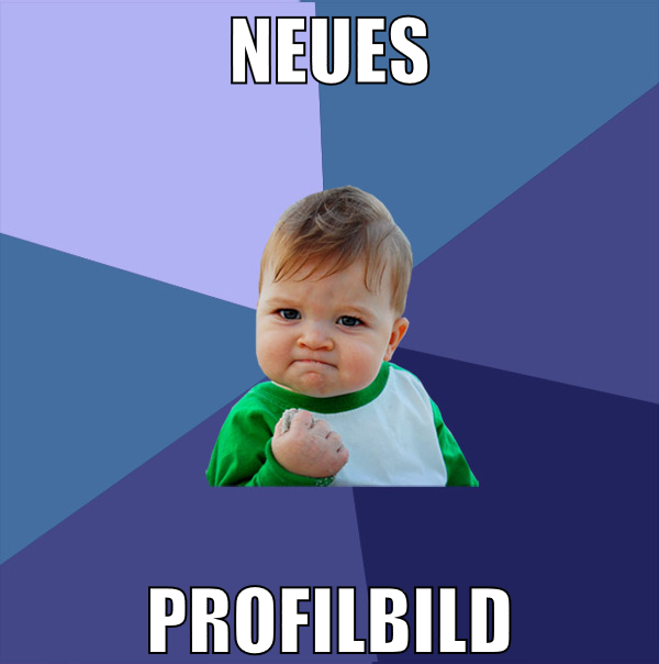 neues profilbild