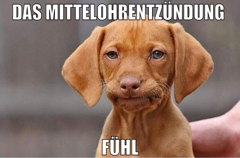 das mittelohrentzündung  fühl