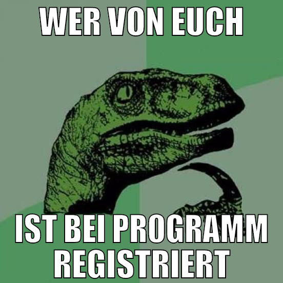 wer von euch ist bei pr0gramm registriert