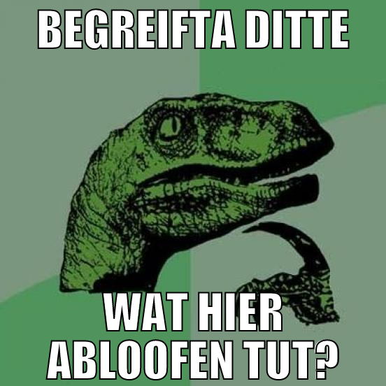 begreifta ditte wat hier abloofen tut?