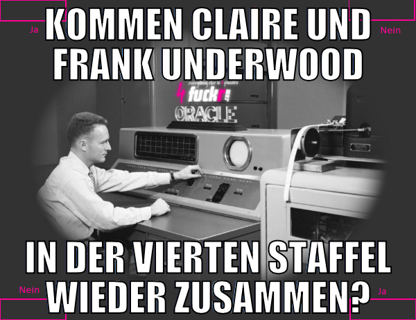 kommen claire und frank underwood in der vierten s
