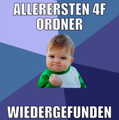 allerersten 4f ordner wiedergefunden