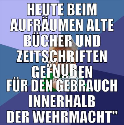 heute beim aufräumen alte bücher und zeitschriften