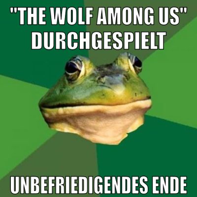 "the wolf among us" durchgespielt unbefriedigendes ende