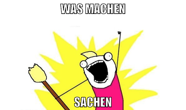 was machen sachen