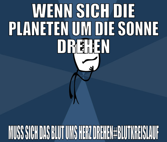 wenn sich die planeten um die sonne drehen muss si