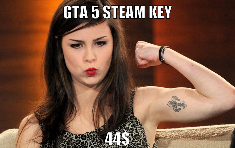 gta 5 steam key 44$