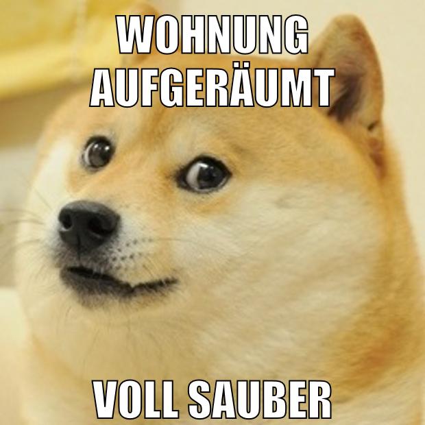 wohnung aufgeräumt voll sauber