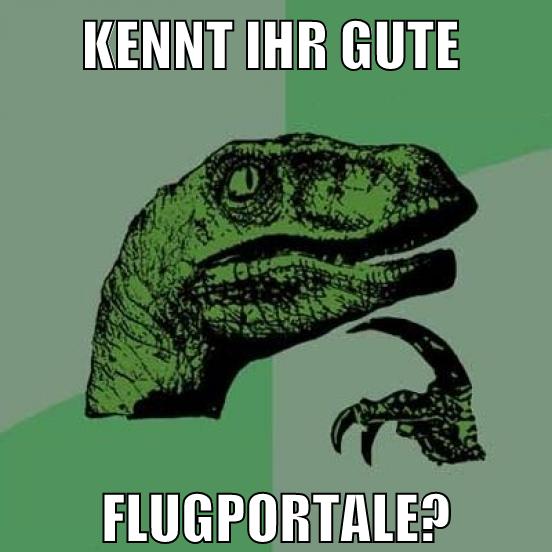 Kennt ihr gute flugportale?