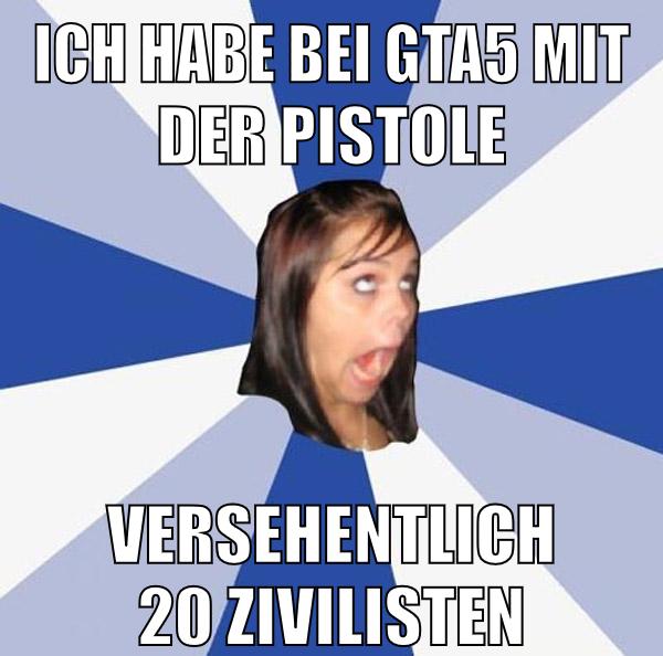 ich habe bei gta5 mit der pistole versehentlich 20 zivilisten