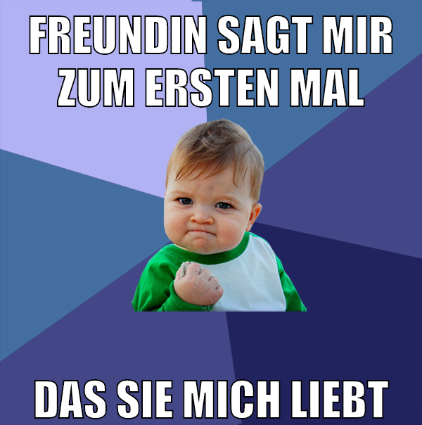 freundin sagt mir zum ersten mal das sie mich liebt