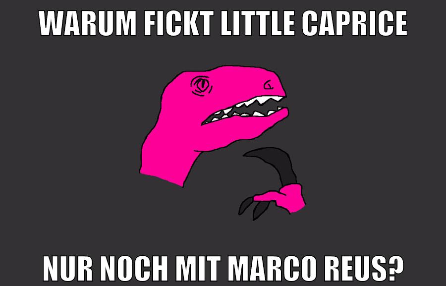 warum fickt little caprice nur noch mit marco reus?