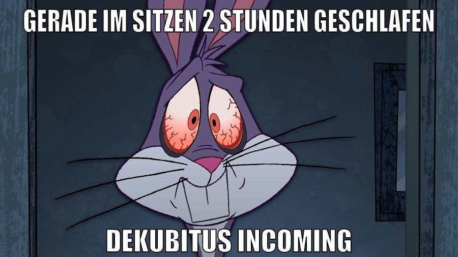 gerade im sitzen 2 stunden geschlafen dekubitus incoming