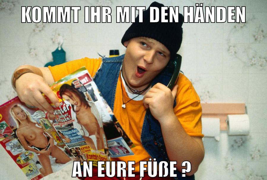 kommt ihr mit den händen an eure füße ?