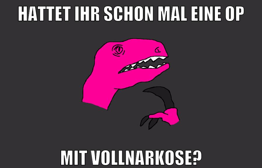 hattet ihr schon mal eine op mit vollnarkose?