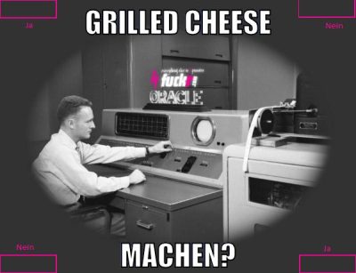 Grilled cheese machen?