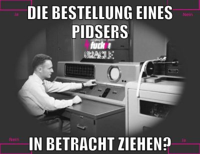 die bestellung eines pidsers in betracht ziehen?