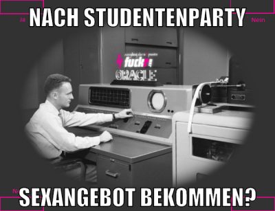 nach studentenparty sexangebot bekommen?