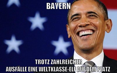 Bayern trotz zahlreicher ausfälle eine weltklasse-elf auf dem platz