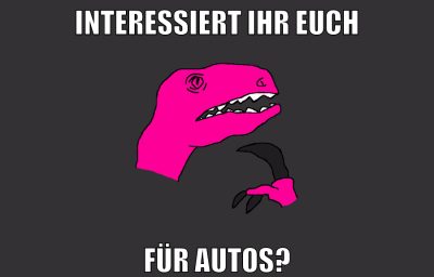interessiert ihr euch für autos?