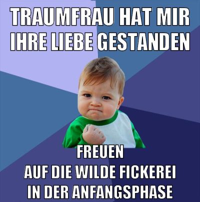 Traumfrau hat mir ihre liebe gestanden Freuen auf die wilde fickerei in der anfangsphase