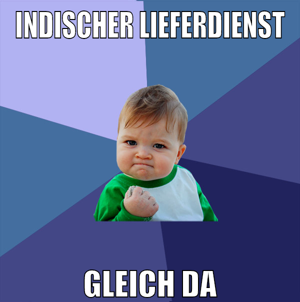 indischer lieferdienst gleich da