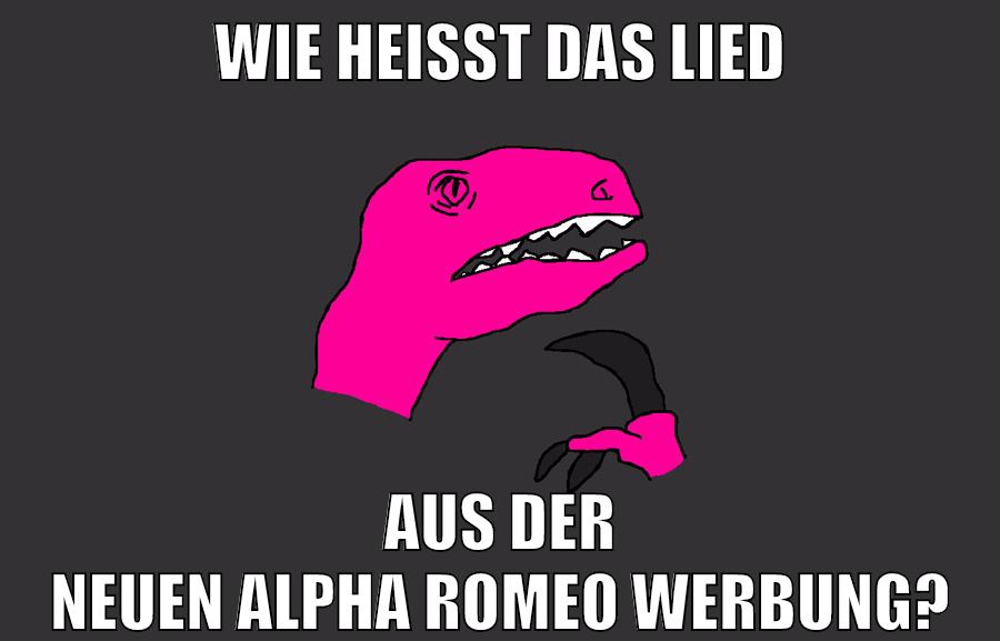 wie heißt das lied aus der neuen alpha romeo werbung?