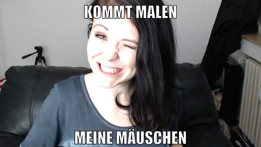 Kommt malen meine Mäuschen