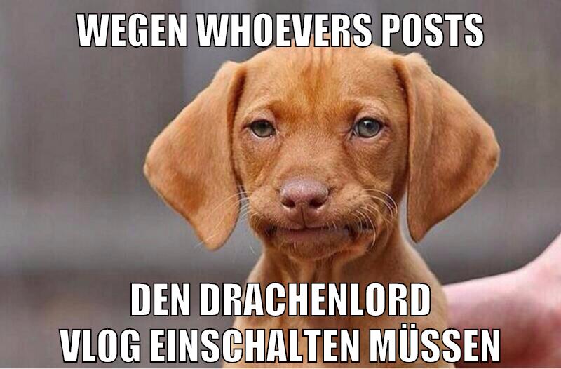 wegen whoevers posts den drachenlord vlog einschalten müssen