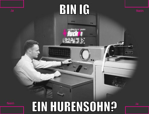 bin ig ein hurensohn?