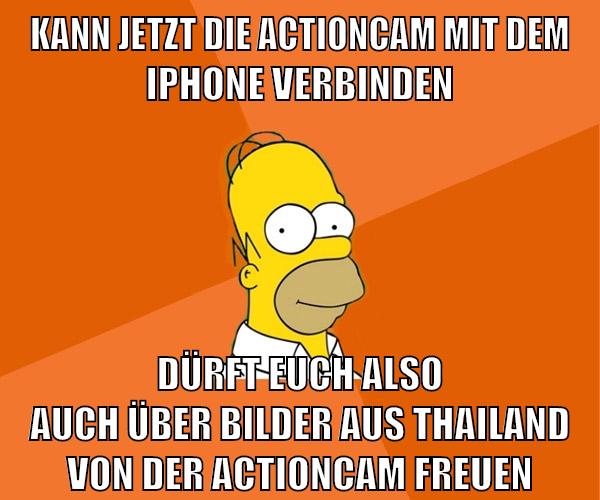 kann jetzt die actioncam mit dem iphone verbinden dürft euch also auch über bilder aus thailand von der actioncam freuen