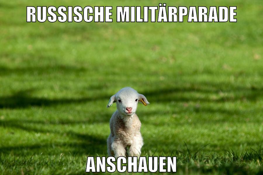 Russische Militärparade anschauen