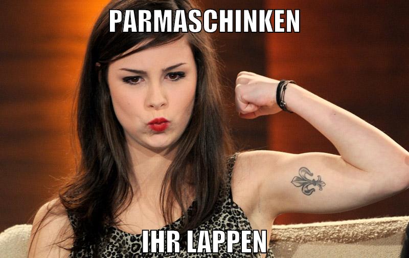Parmaschinken ihr lappen