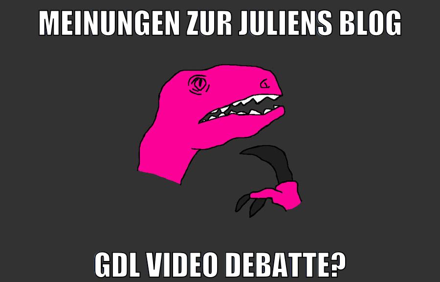 meinungen zur juliens blog gdl video debatte?