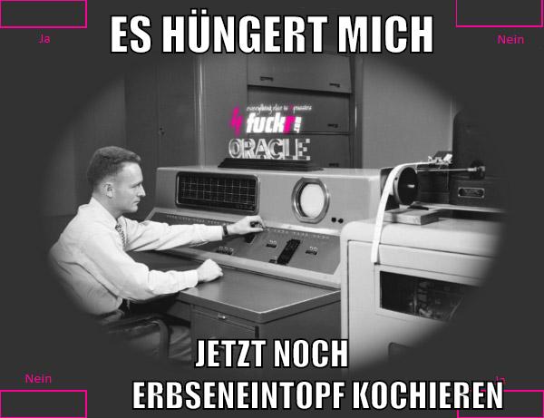 es hüngert mich jetzt noch                erbseneintopf kochieren