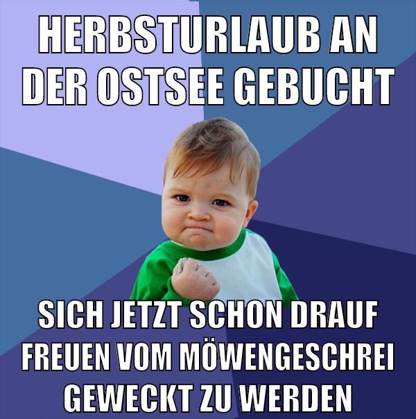 herbsturlaub an der ostsee gebucht sich jetzt schon drauf freuen vom möwengeschrei geweckt zu werden